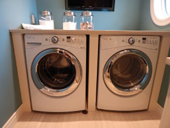 accessible front loading washing machine and dryer