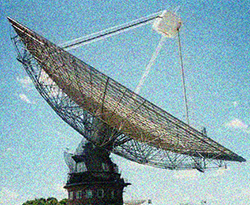 photo of Parkes radio telescope